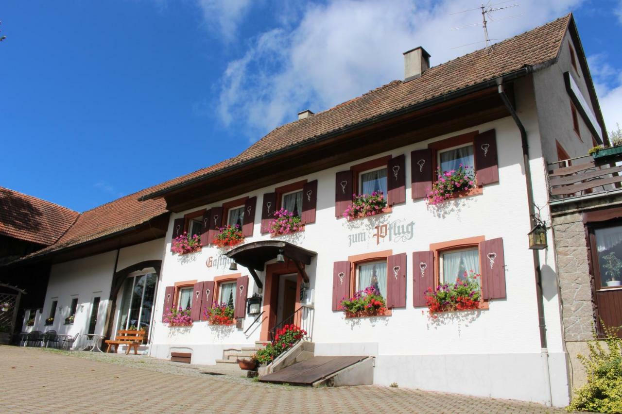 Hotel Landgasthof Zum Pflug Kleines Wiesental Exterior foto