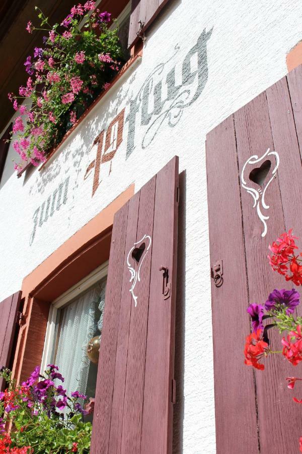Hotel Landgasthof Zum Pflug Kleines Wiesental Exterior foto